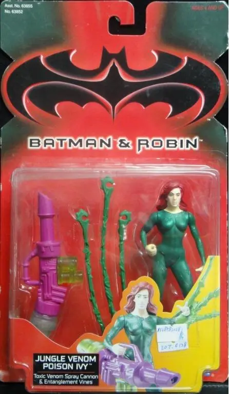 Kenner 蝙蝠俠與羅賓 毒藤女 Batman And Robin Jungle Venom Poison Ivy With Toxic Venom Spray Cannon And Entanglement Vines63852 (倉) 1