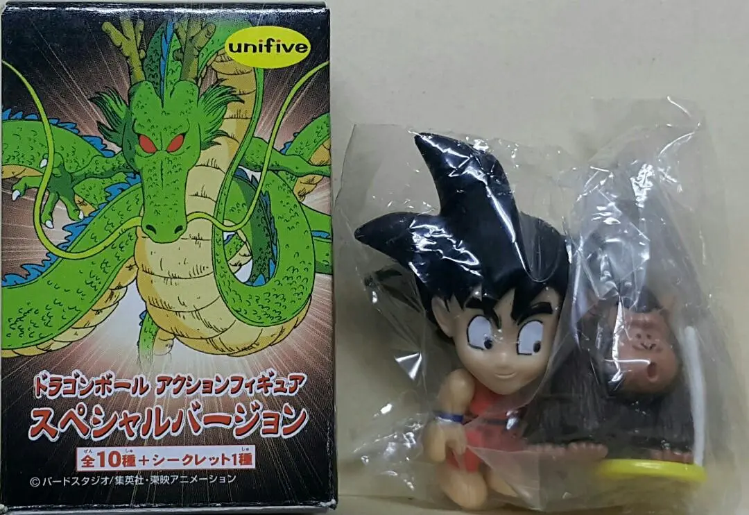 Unifive 58823-F 龍珠二世 動作人偶 特別編 孫悟空 北界王寵物 阿布 Dragon Ball Action Figure Special Version Son Goku North Kaio's Pet Monkey Bubbles (Buy-Spk) L 1