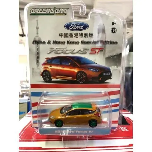 Greenlight 1/64 2012 Ford Focus St China & Hong Kong Sp Ed Green Machine (Piu/P8-30) 1
