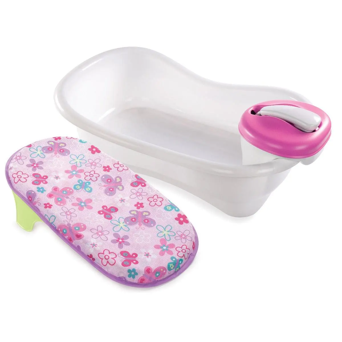 Summer Infant Newborn-To-Toddler Pink - Bath Tub For Ages 0-12 Months 1