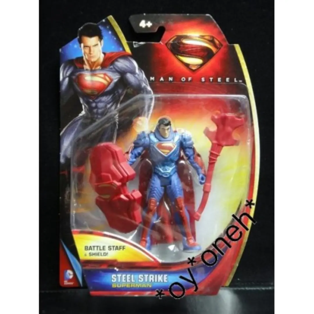 Mattel 超人 鋼鐵之軀 Dc Superman Steel Strike 25737 (Piu/Kw58-15) 1