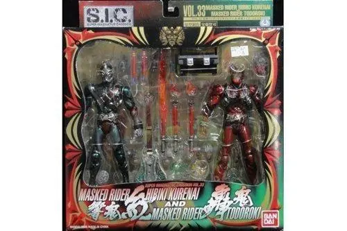 Bandai 39922 Super Imaginative Chogokin Sic 33 Masked Rider Hibiki Kurenai & Todoroki 幪面超人響鬼 響鬼紅 轟鬼 (Buy-Spk) 1