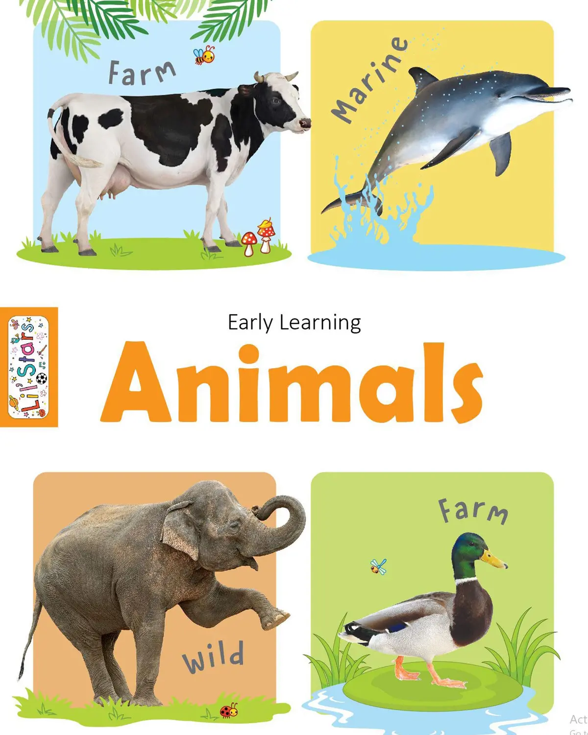 Pegasus Early Learning Animals - Board Book 1
