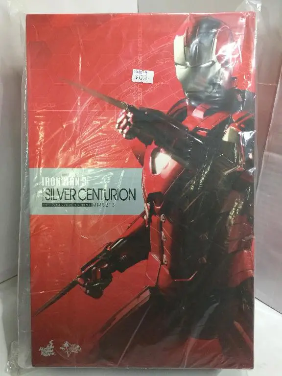 Hottoys 1/6 Mms213 Ironman 3 Xxxiii Silver Centurion C1098-4 1