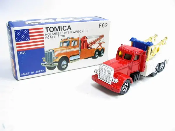 Vintage Tomica F63 外國車 Usa - Holmes Power Wrecker Made In Japan (Piu20) 1
