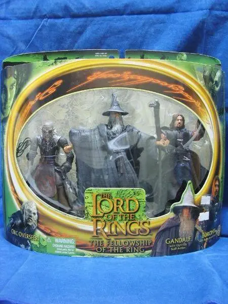 Toy Biz 魔戒 甘道夫 波羅莫 套裝 Lord Of The Rings Fellowship Of The Ring Orc Overseer Gandalf Boromir (Lotr-81067) B5644957 1