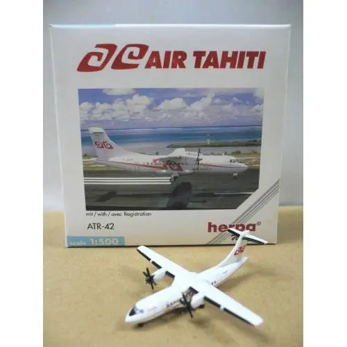 Herpa Wings 1/500 Air Tahiti Atr-42 F-Ohjb (511971) (Pa0) 1