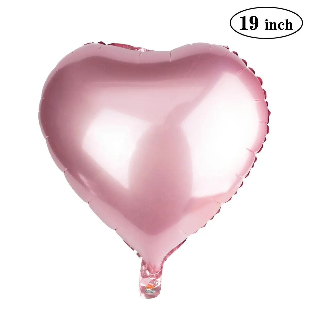 Partycorp 19 Inch Pink Heart Foil Balloon, 1 Pc 1