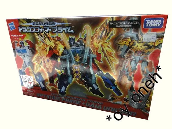Takara Tomy 變形金剛 領袖之路 柯栢文 破壞神 Transformers Prime Optimus Prime + Gaia Unicron 47469 (Piu-330) B27696864 1