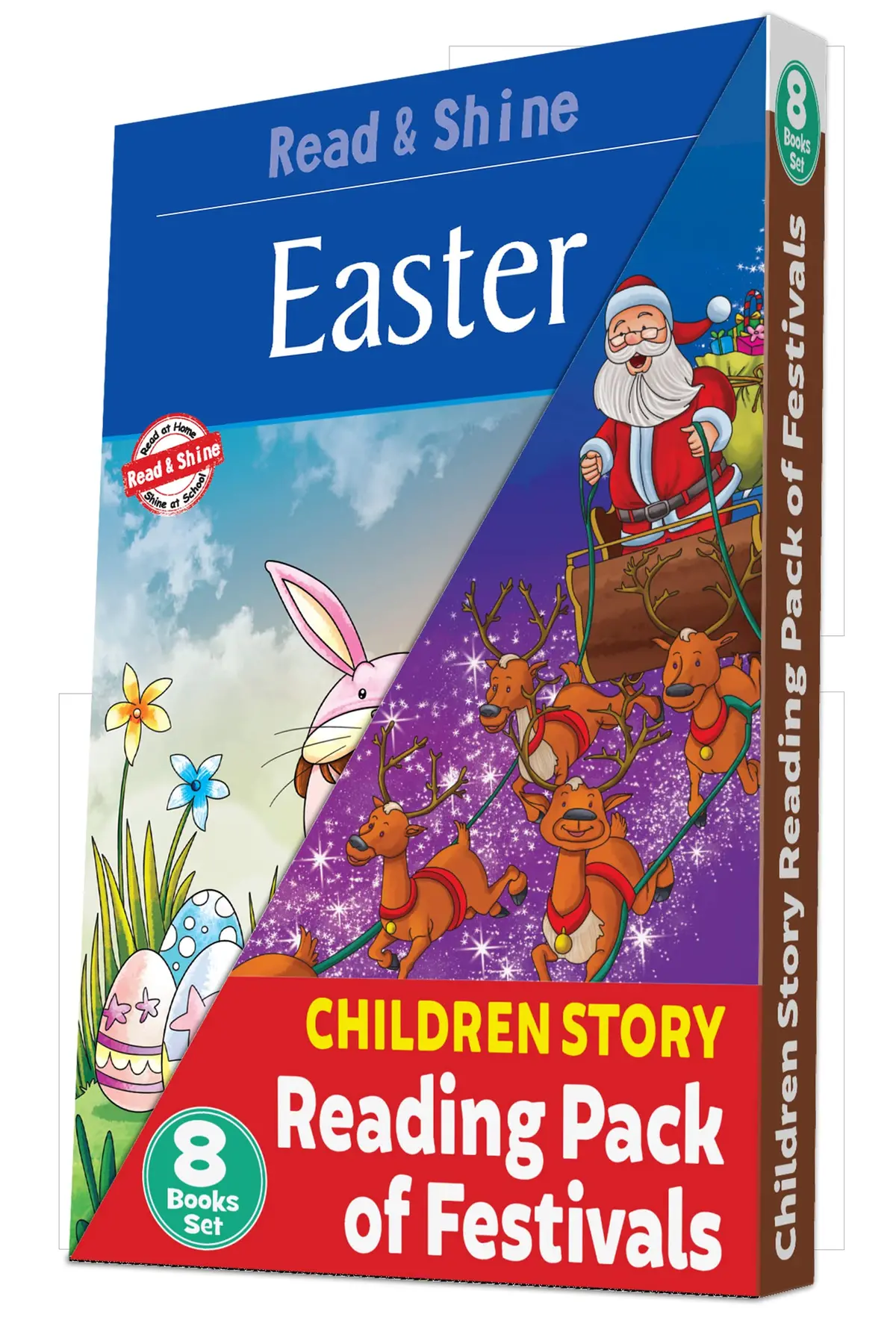 Pegasus Set Of 8 Reading Story Books About Festivals For Children 1
