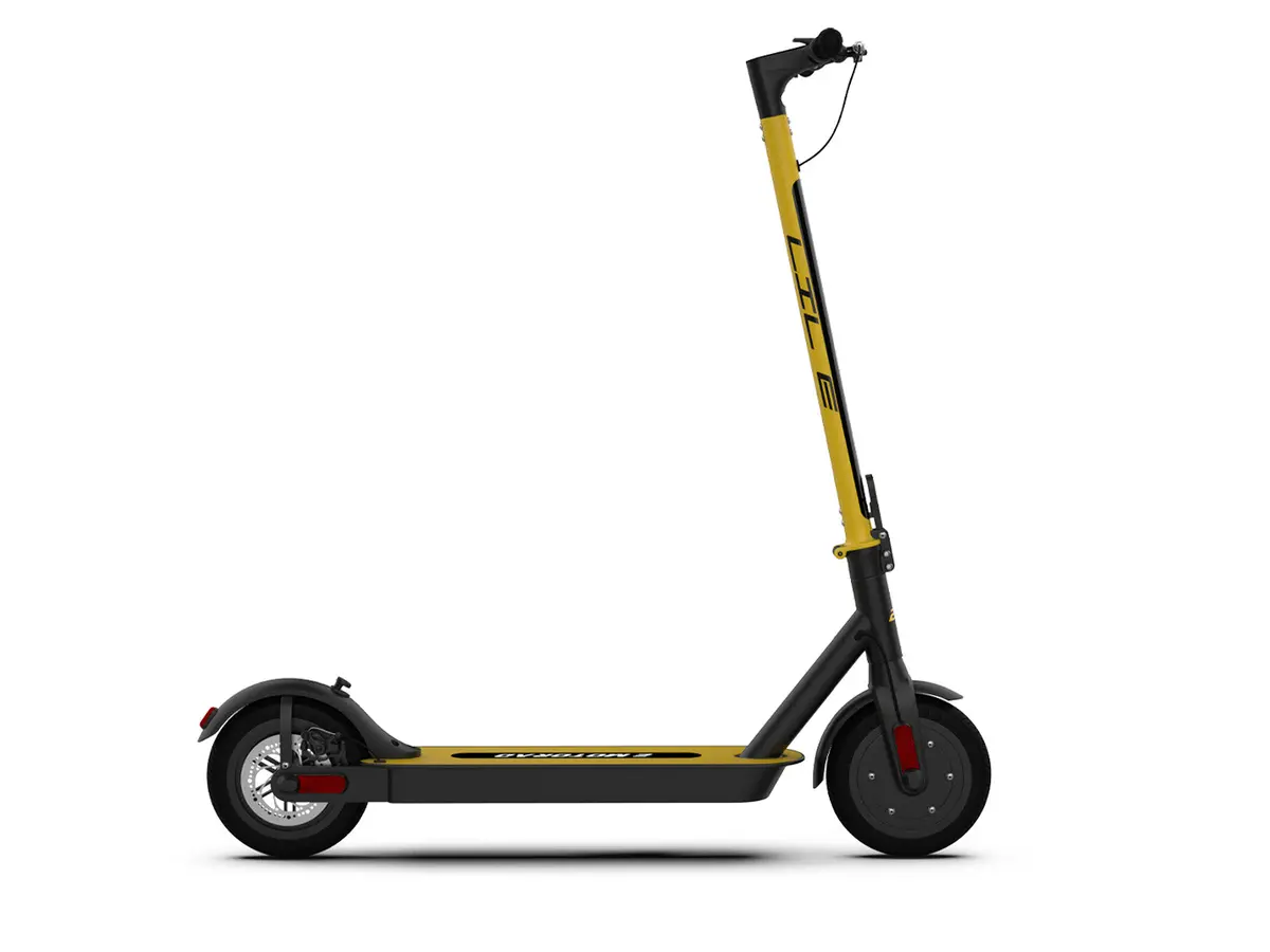 Emotorad Lil E Foldable Electric Kick Scooter, Yellow - Ride On Toy For Ages 12 Years And Above 1