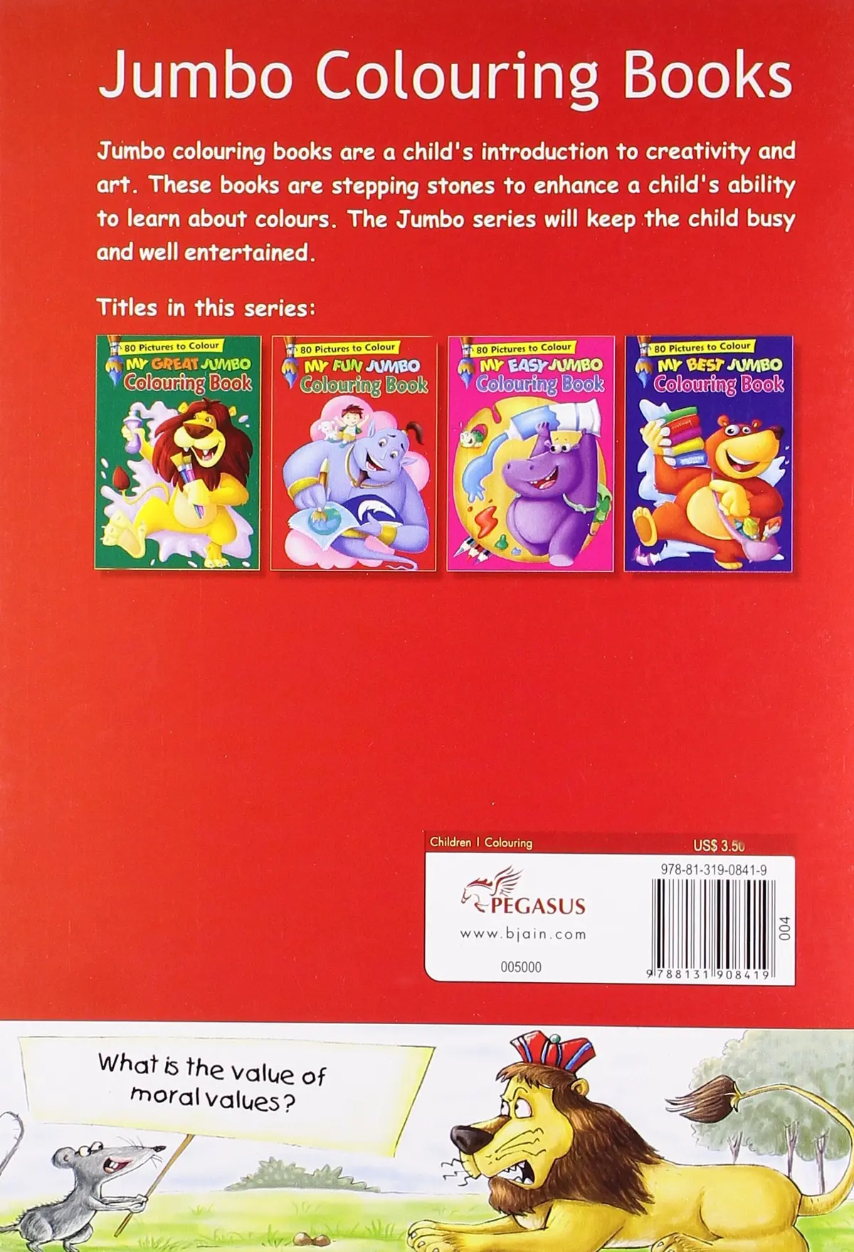 Pegasus My Fun Jumbo Colouring Book: 80 Big Pictures To Colour 2