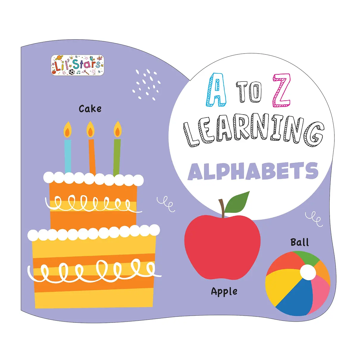 Pegasus A To Z Learning - Alphabet Board Book For Kids Children 1