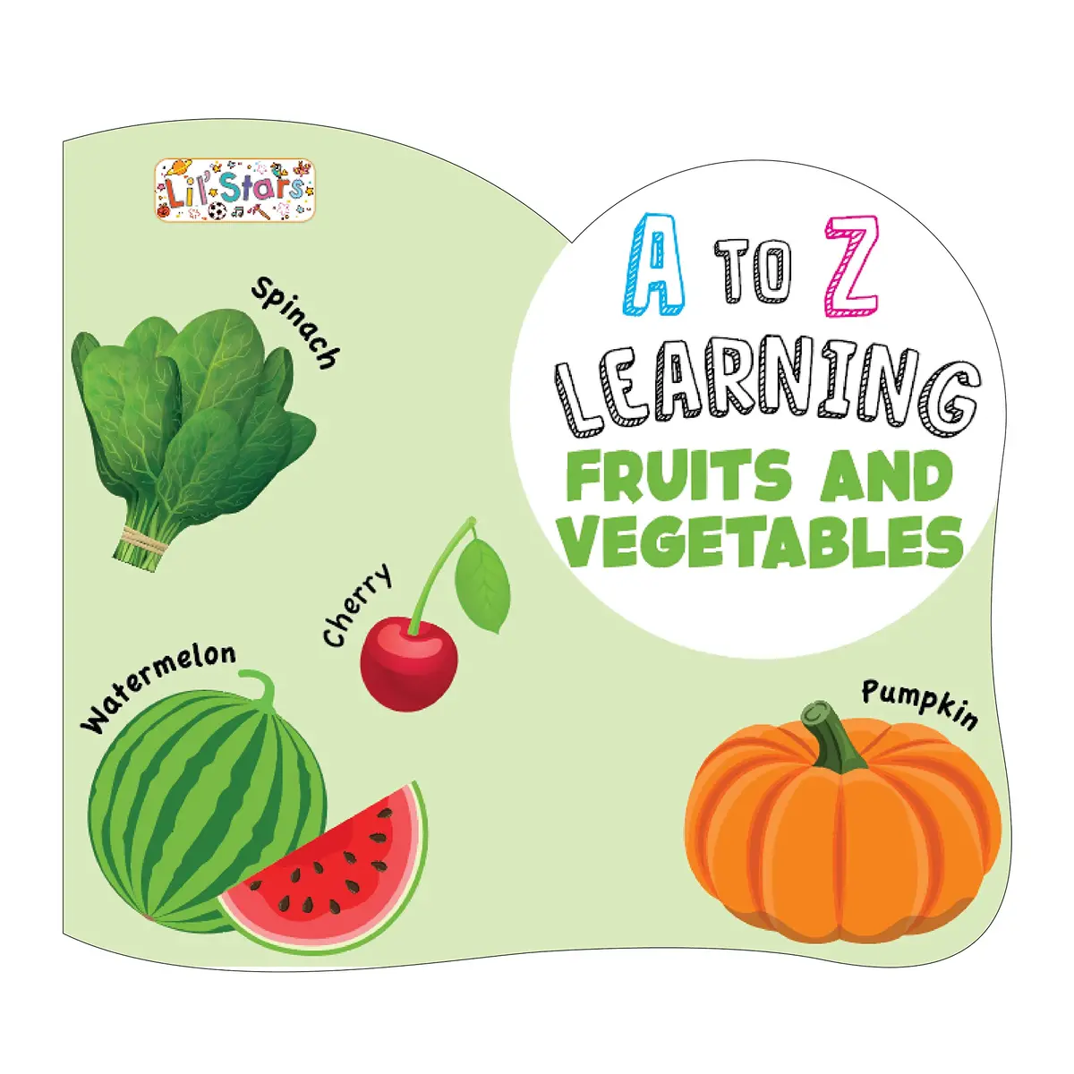 Pegasus A To Z Fruits And Vegetables Early Learning Board Book For Kids Children 1