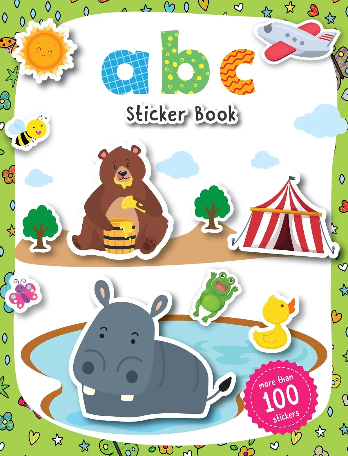 Pegasus Abc Sticker Book For Kids 1