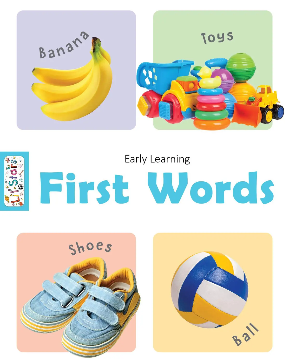 Pegasus Early Learning First Words - Board Book 1