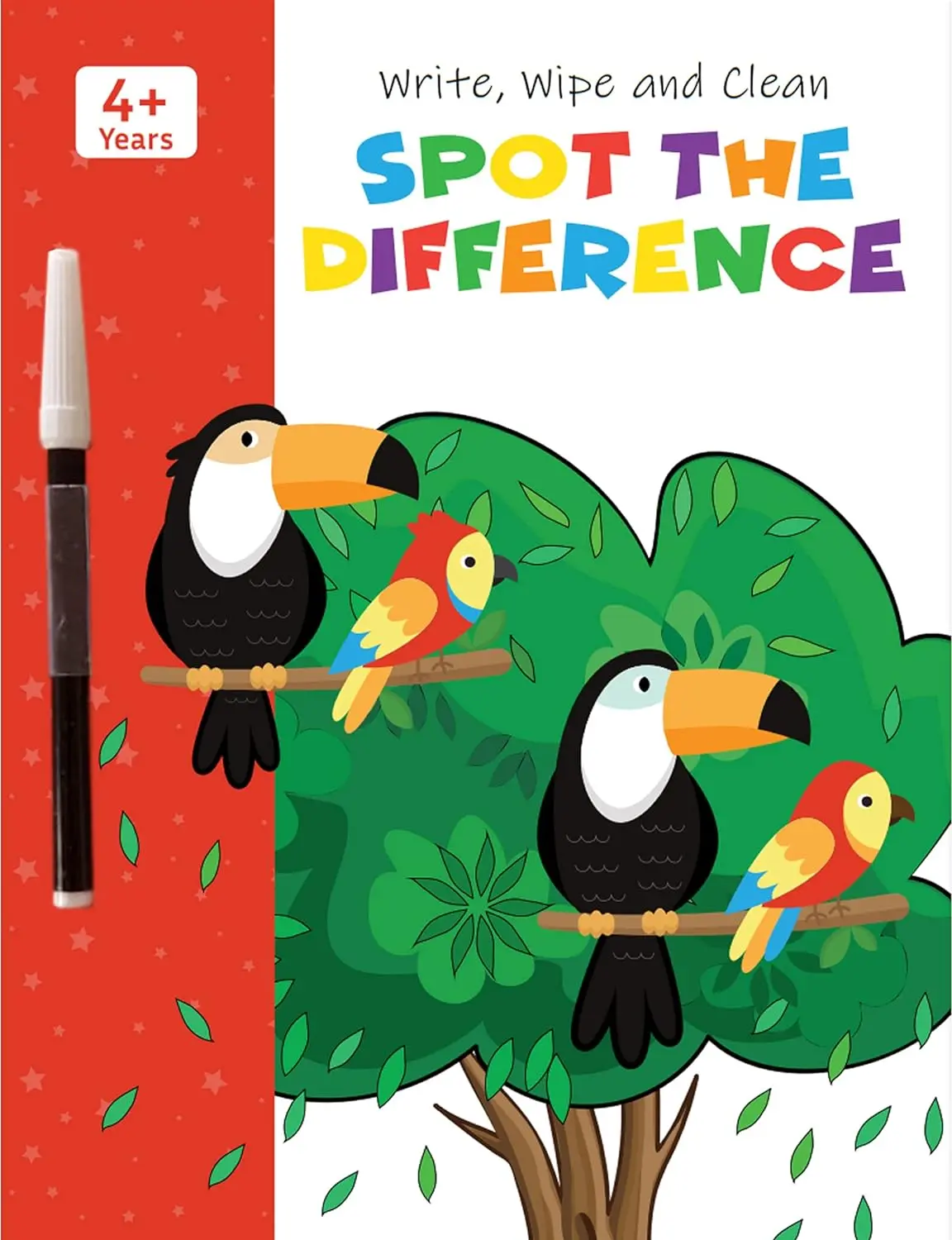 Pegasus Spot The Difference-Wipe N Clean Book 1