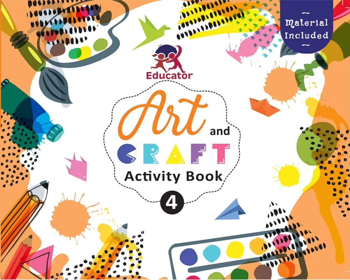 Pegasus My Art & Craft Activity Book - 4 1