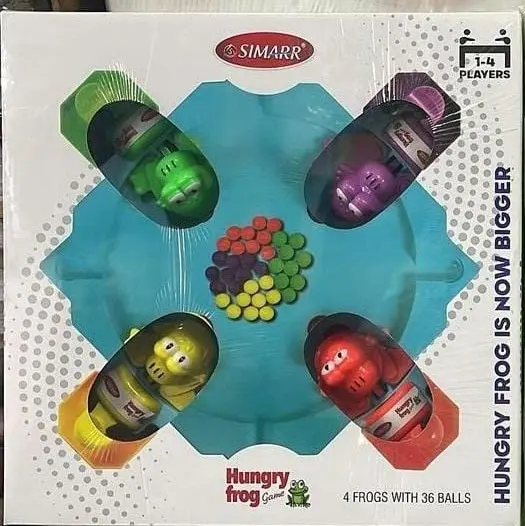 Simarr Hungry Frog 4 Players Game For Kids Ages 3 Years And Up 1