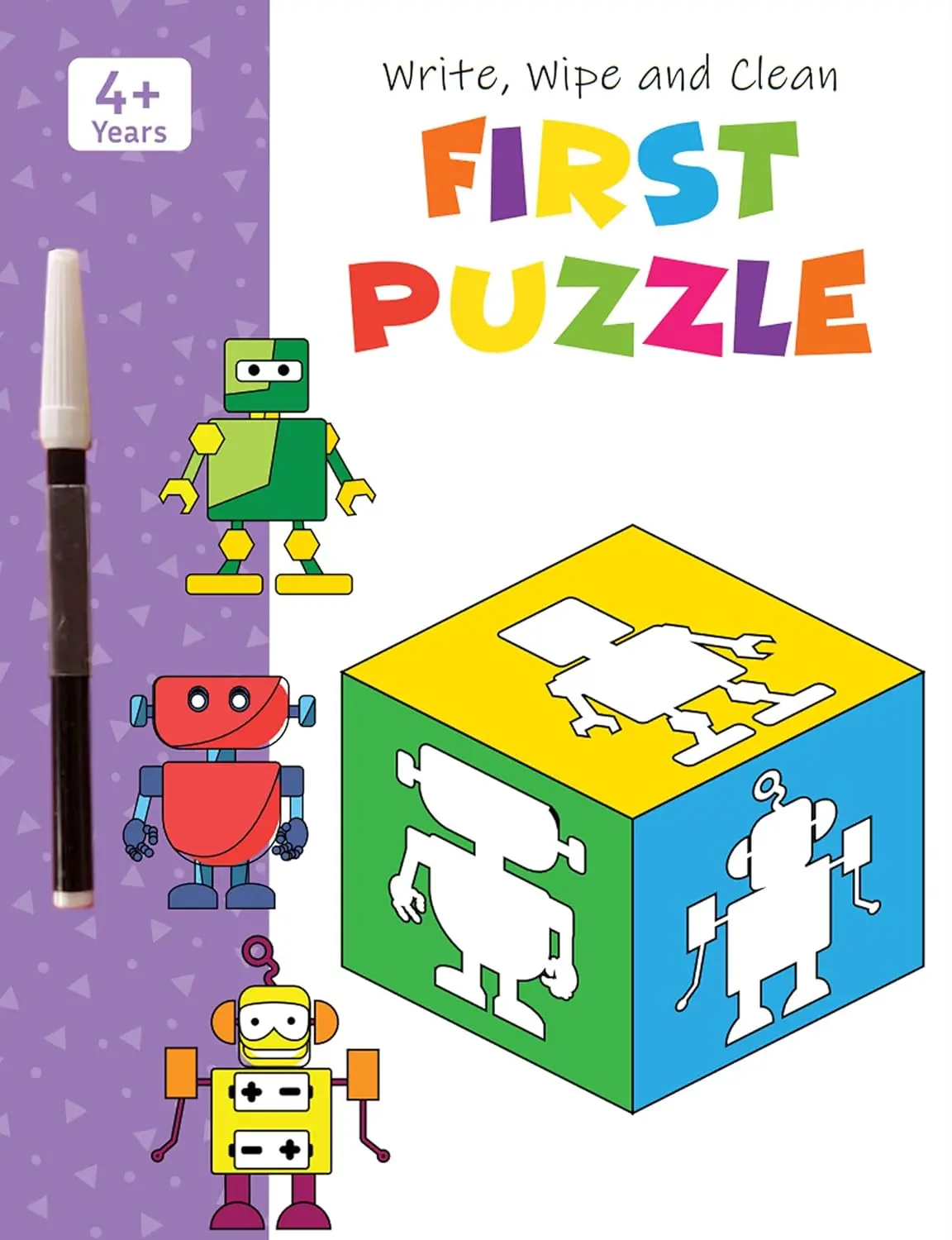 Pegasus First Activity-Wipe N Clean Book 1