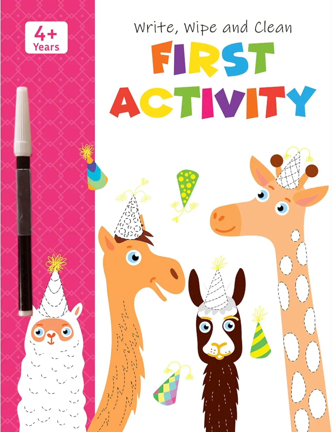 Pegasus First Activity-Wipe N Clean Book 1
