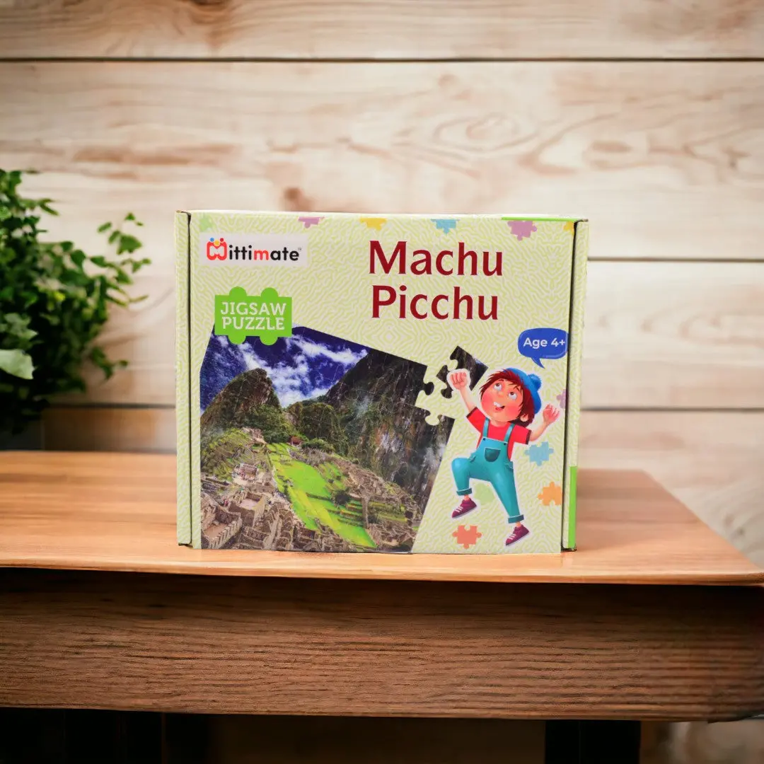 Mittimate Machu Picchu Jigsaw Puzzle – 36-Piece Cardboard Puzzle For Kids (Ages 4-6) | Fun, Learning & Perfect Birthday Gift 1
