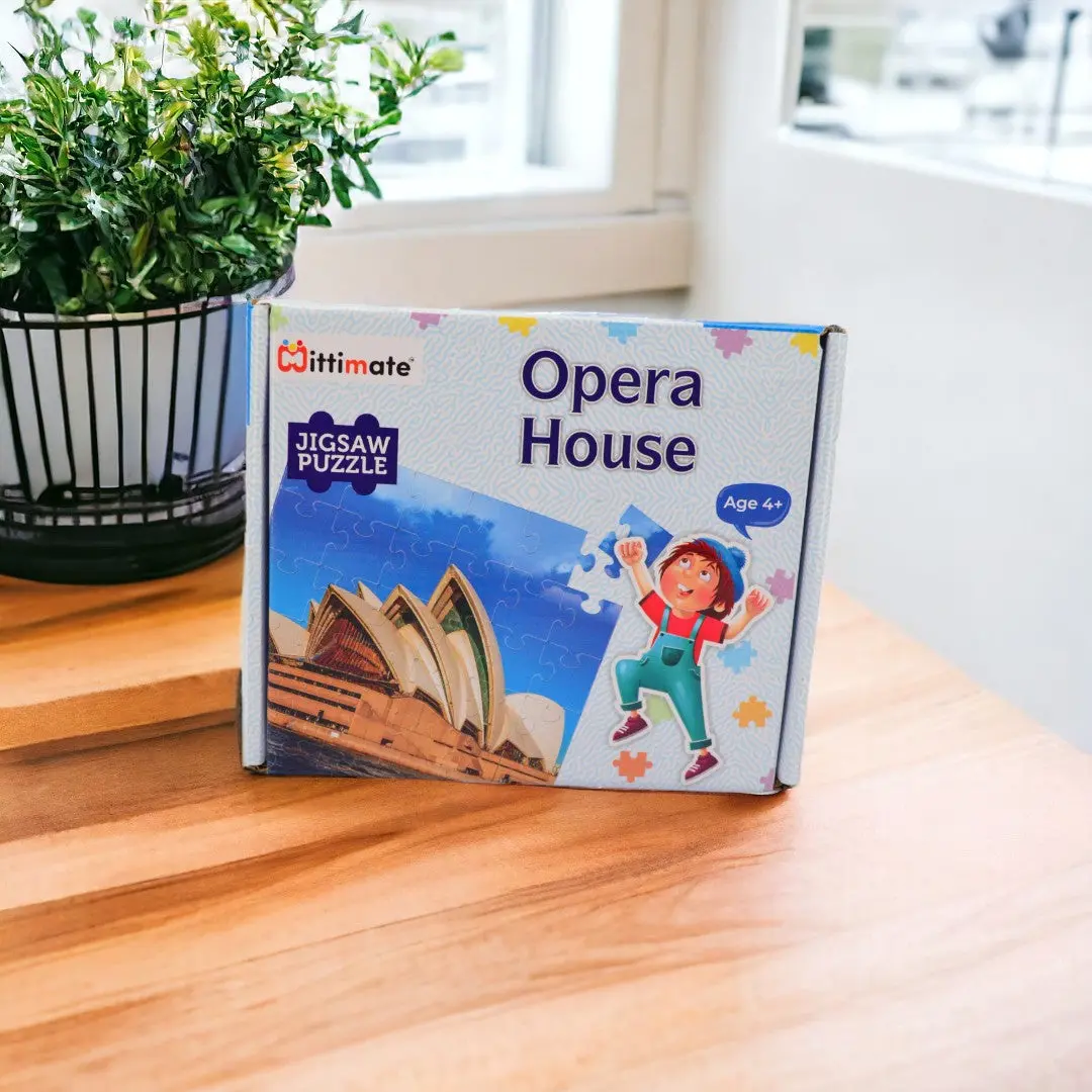 Mittimate Opera House Jigsaw Puzzle – 36-Piece Cardboard Puzzle For Kids (Ages 4-6) | Fun, Learning & Perfect Birthday Gift 1