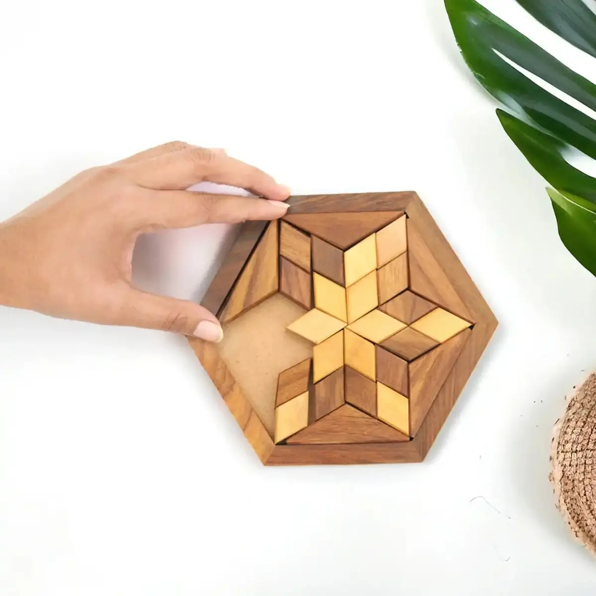 Mittimate 30-Piece Wooden Jigsaw Puzzle – Engaging Brain Teaser Game For Kids (6-10 Years) | Fun & Educational Playtime 1