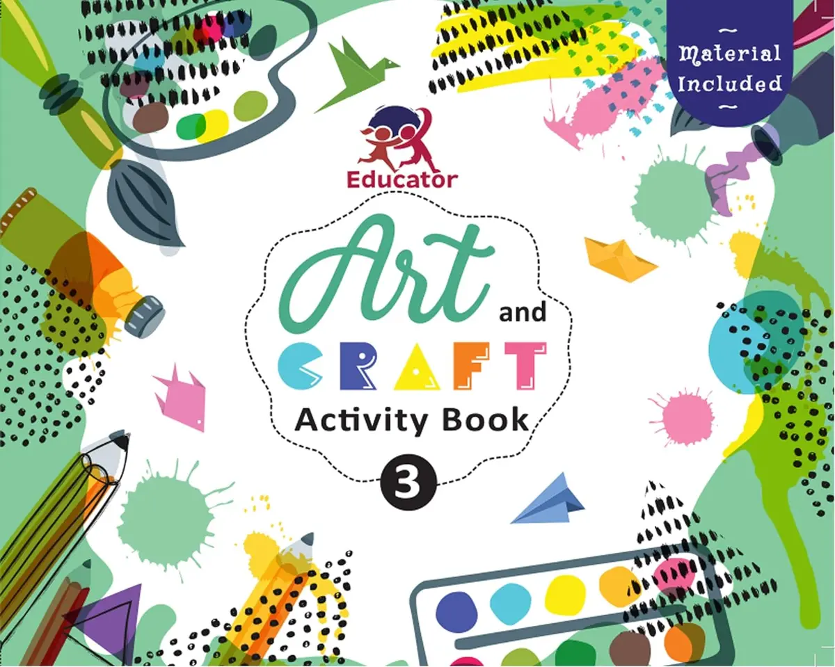 Pegasus My Art & Craft Activity Book - 3 1