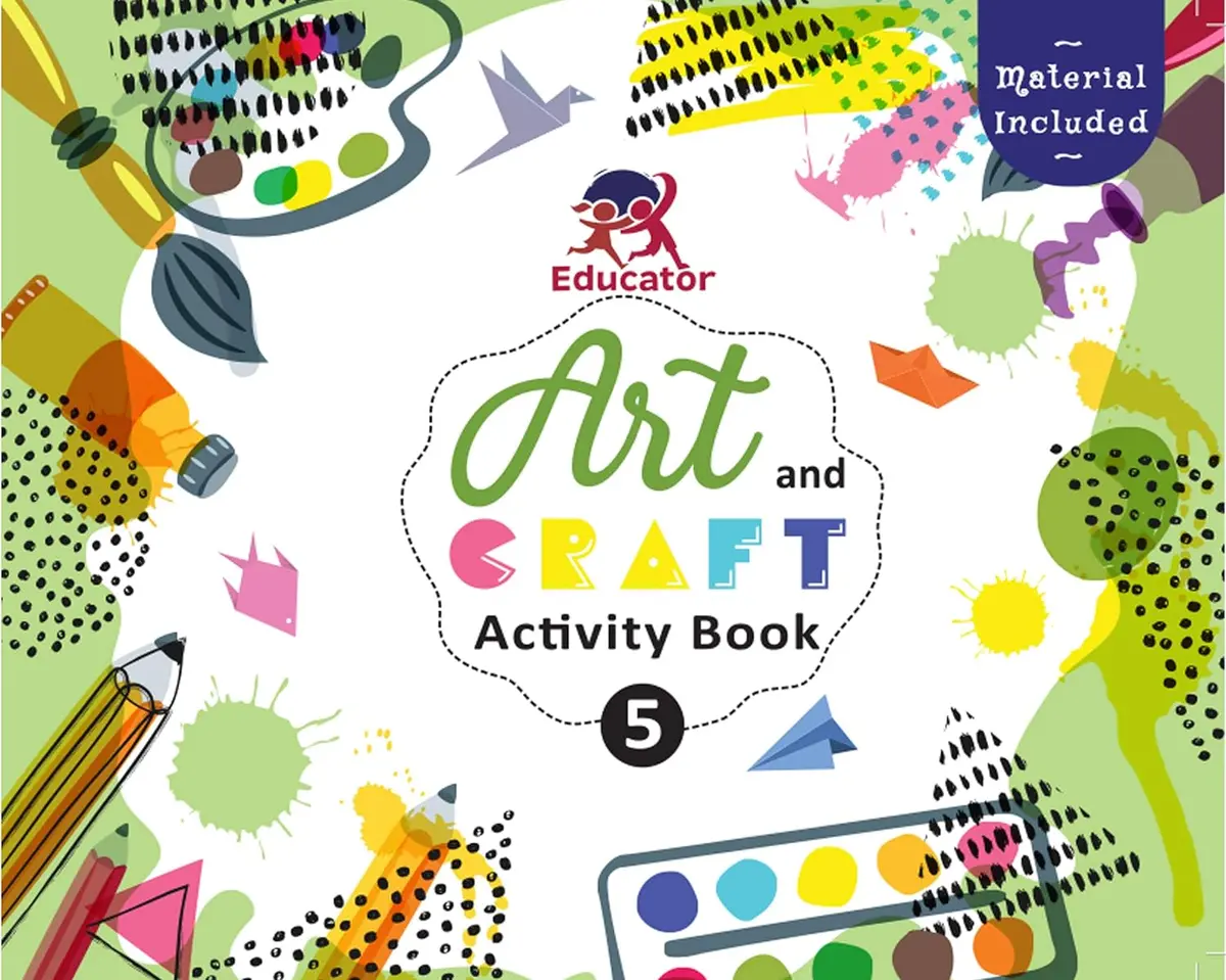Pegasus My Art & Craft Activity Book - 5 1