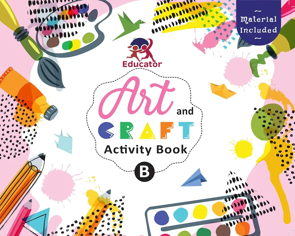Pegasus Art And Craft Activity Book - (B) 1