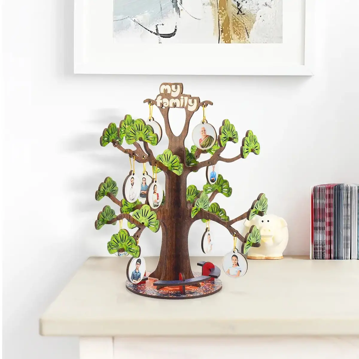 Mittimate Diy Family Tree For Kids Age 8 To 12 Year Old I Make Your Own Wooden Diy Model I 3D Model Building Kit I Birthday Gift For Kids 1