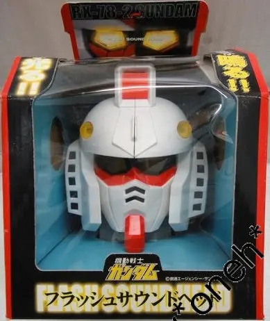 眼鏡廠 機動戰士高達 高達 發光發聲 頭像 景品 Banpresto Toru Toru Item Dx Mobile Suit Gundam Rx-78-2 Gundam Flash Sound Head (Buy-71478-Spk 店) B32191773 1