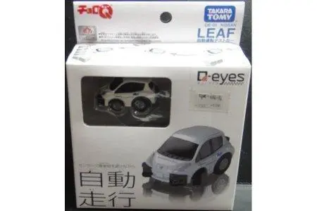 Takara Tomy 82063 Choro Q Eyes Qe-01 Nissan Leaf Autonomous Drive (Epc-556-52) 1