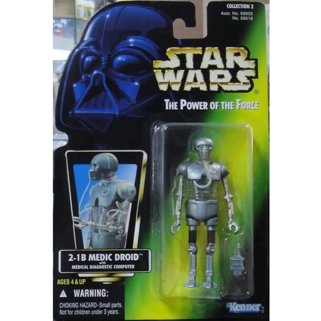 Kenner 星球大戰 Star Wars Power Of The Force 2-1B Medic Droid W/ Medical Diagnostic Computer 69618 (Pa0) 1
