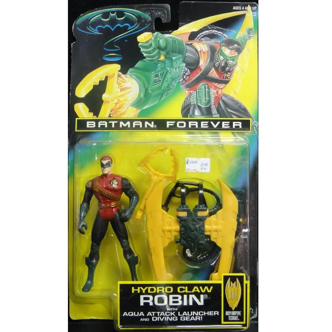 Kenner 64145 新蝙蝠俠 不敗之謎 羅賓 Batman Forever Hydro Claw Robin With Aqua Attack Launcher & Diving Gear (倉) 1