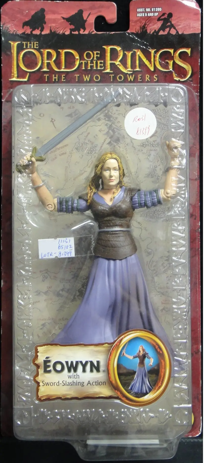 Toy Biz 魔戒二部曲 雙城奇謀 伊歐玟 米蘭達奧圖 The Lord Of The Rings The Two Towers Eowyn With Sword-Slashing Action Miranda Otto (Lotr-81399) 1113165152 1