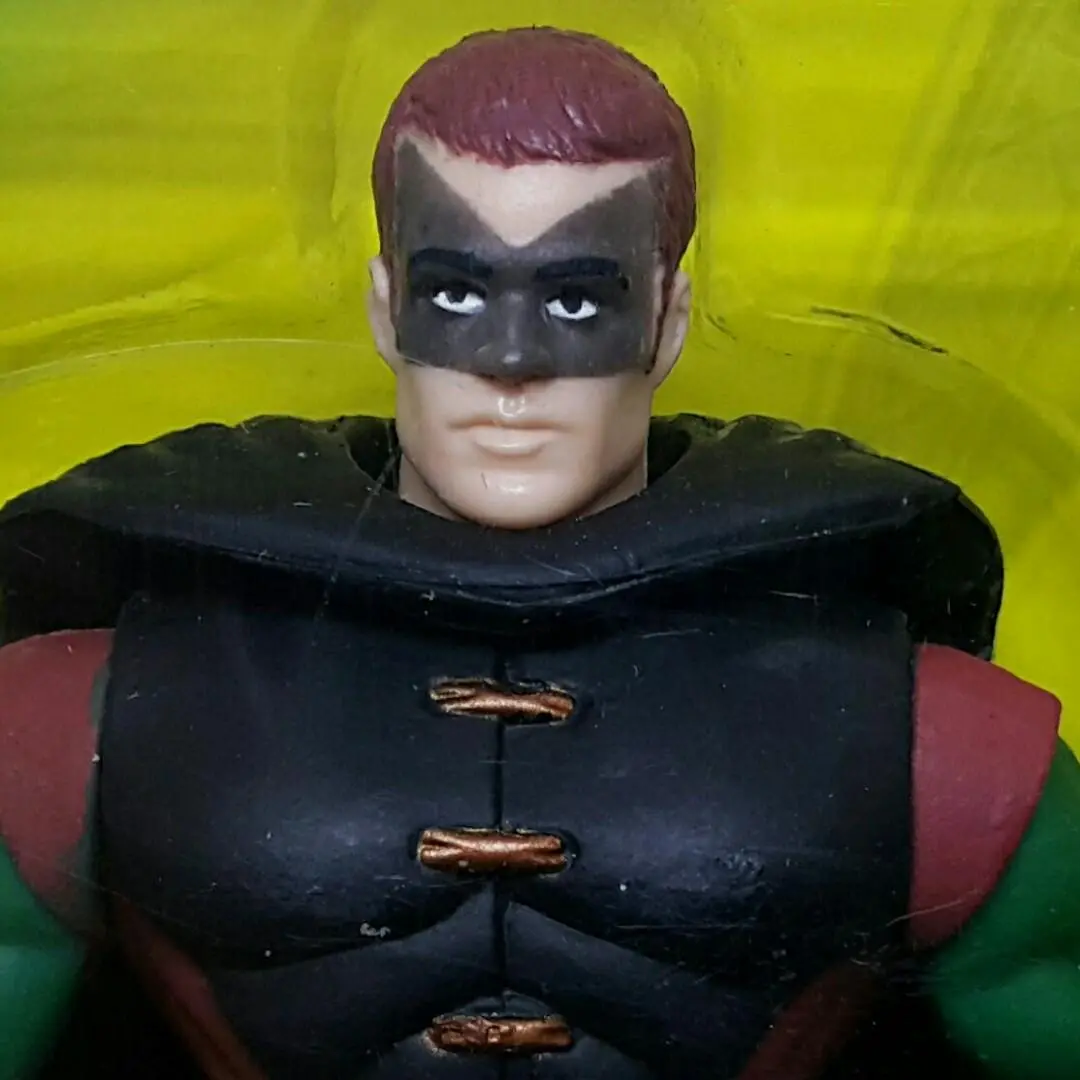 Kenner 64146 新蝙蝠俠 不敗之謎 羅賓 迪克·格雷森 Batman Forever Robin Transforming Dick Grayson With Crime Fighting Suit And Sudden-Reveal Mask 1131465780 (倉) 2