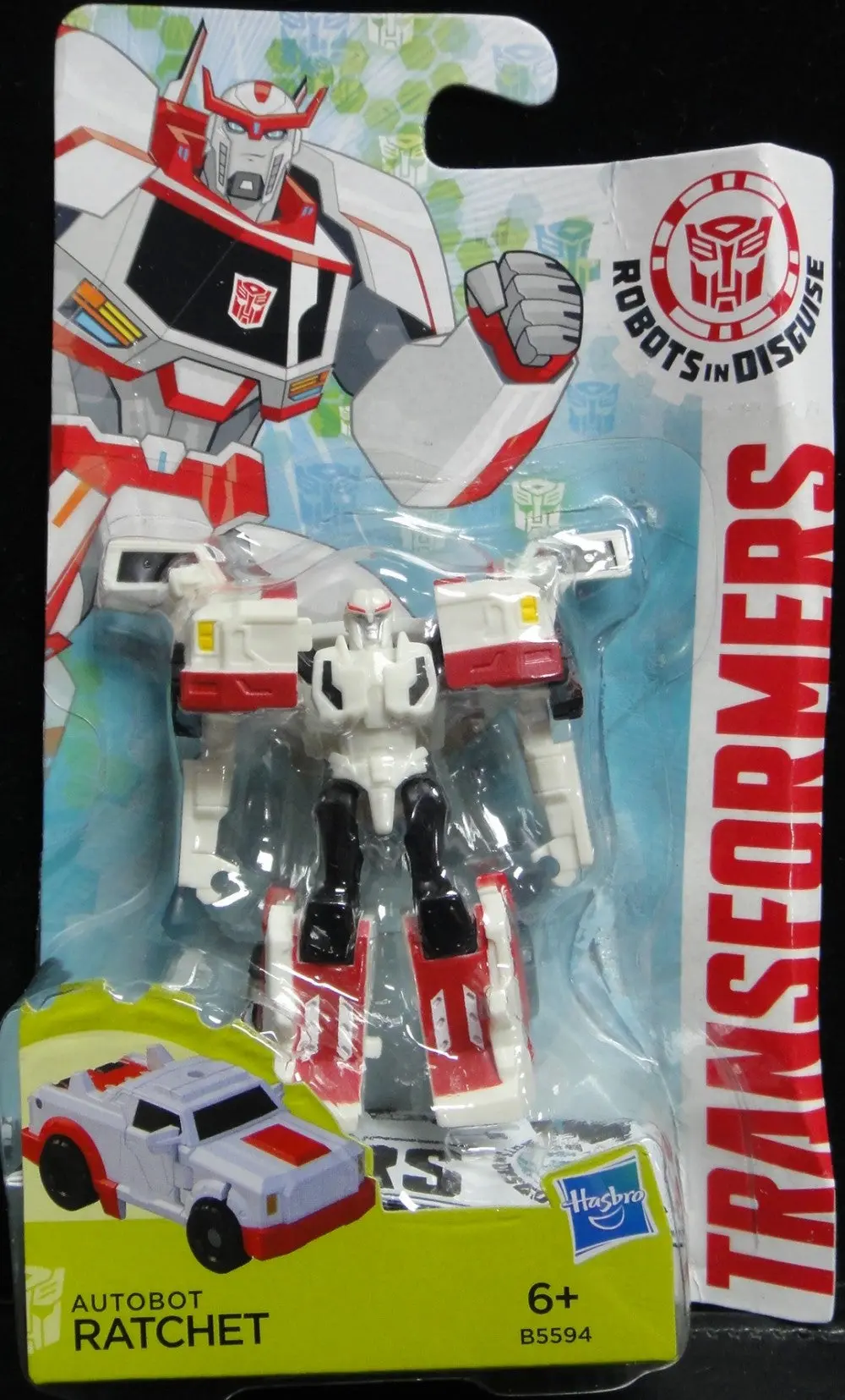 Hasbro Transformers Robots In Disguise Rid Autobot Ratchet 變形金剛 力捷 B5594 (Piu/Kw234f-20) 1