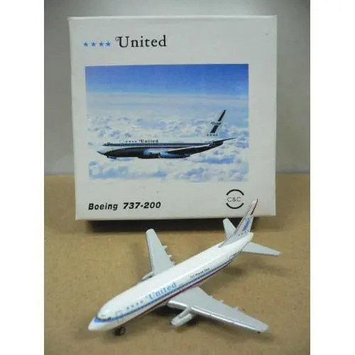 C&C 1/500 United B737-200 N9014u (535897) (Pa0) 1