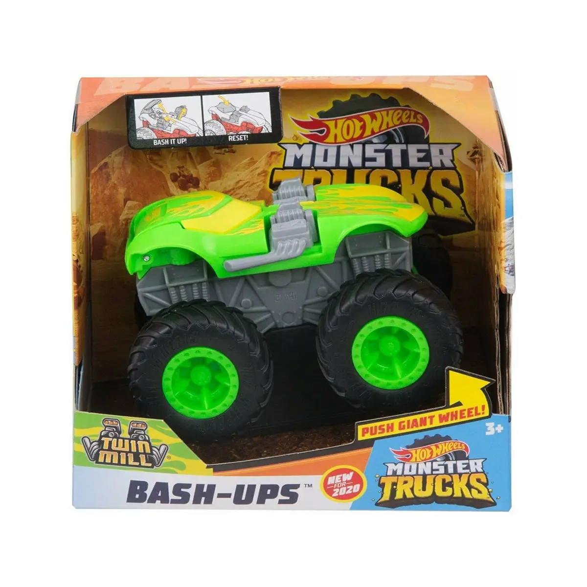 Hot Wheels Monster Trucks Bash Ups 1: 43 Scale - Twin Mill 1