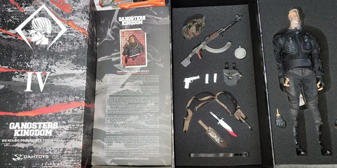 C1067-71 Damtoys Gangster Kingdom 黑幫王國 Diamond 4 Milevsky 1/6 Figure 1