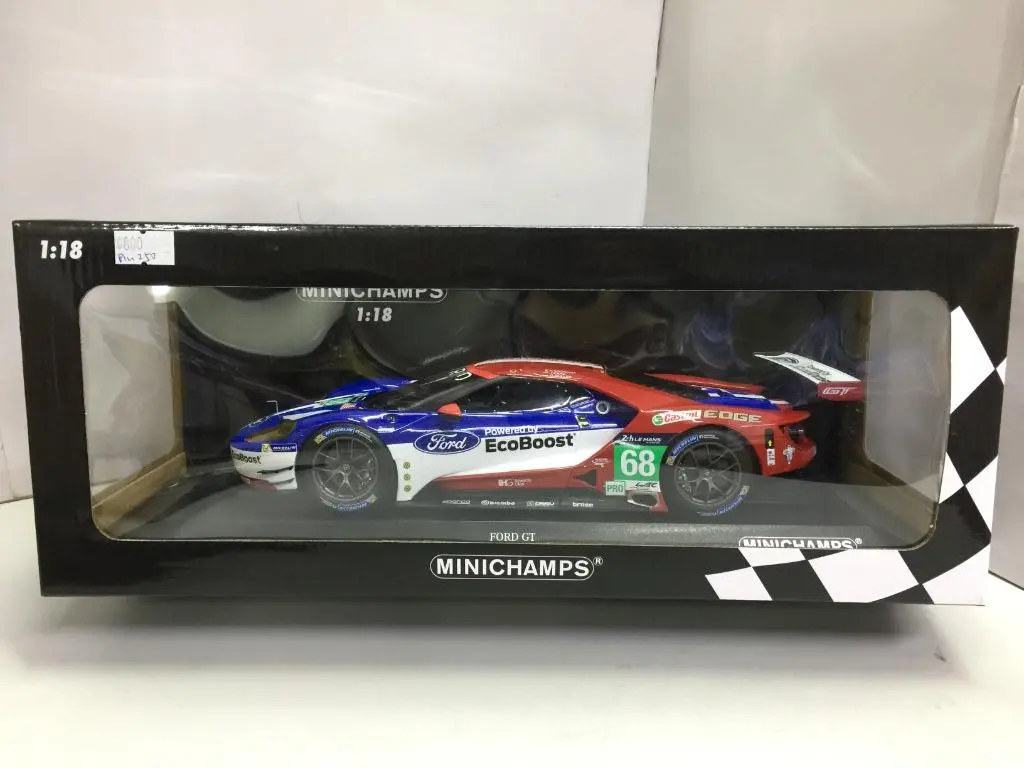 Minichamps 1/18 Ford Gt Chip Ganassi Racing Usa Hand Muller Bourdais (155 168668) (14309) (Piu250) 1