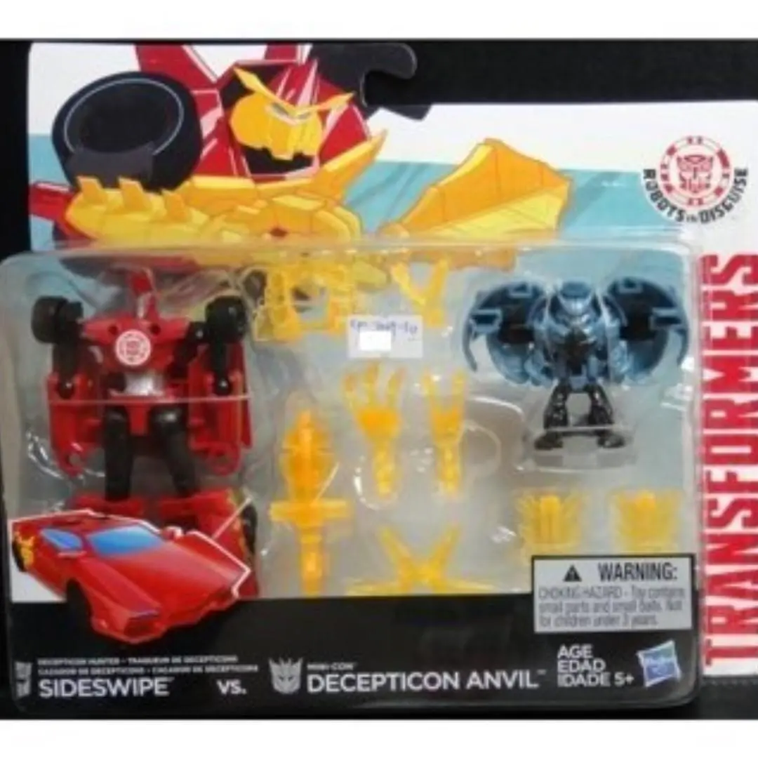 Hasbro 變形金剛 斯偉伯 Transformers Rid Sideswipe Vs Mini-Con Anvil 36371 (Epc-1029-30) 1