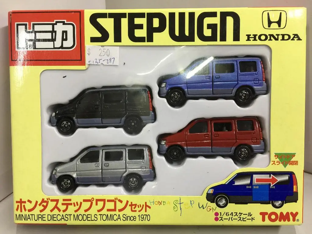 Tomy Tomica 1/64 Honda Stepwgn 套裝 (26294) (C135-297) 1