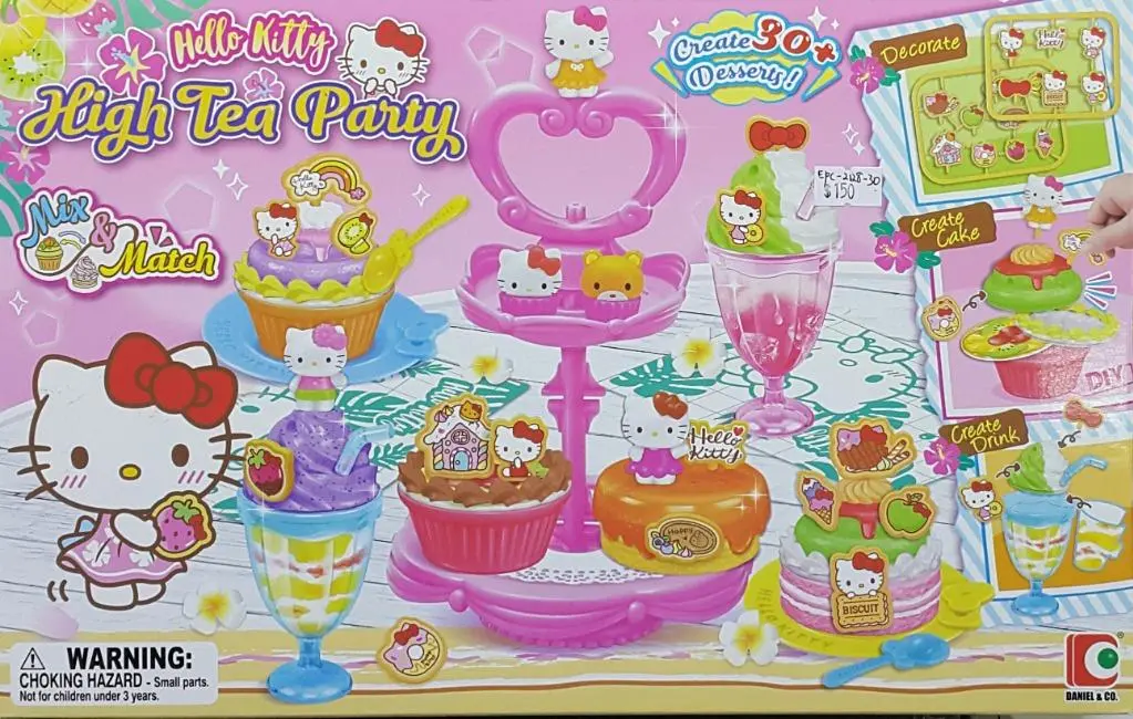 Sanrio 13738 三麗鷗 吉蒂貓 下午茶派對 套裝 Kt-50125 Hello Kitty High Tea Party Set Mix & Match (Epc-2128-30) L 1