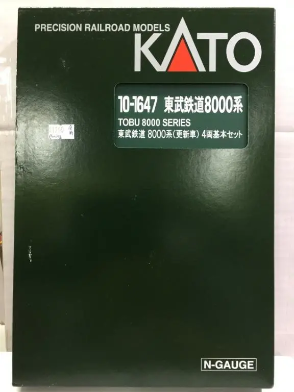 Kato N-Gauge 10-1647 Tobu 8000 Series 東武鐵道8000系 Precision Railroad Models (68126) (Piu200) 1