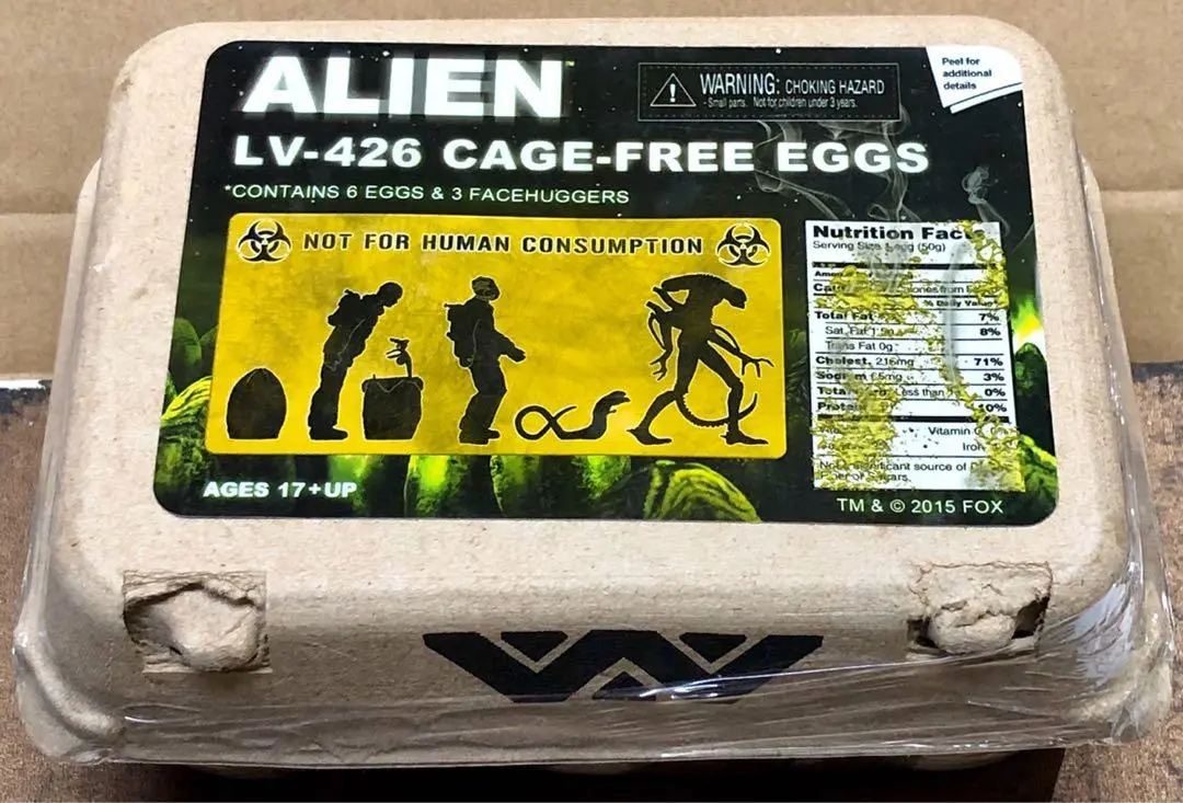 2015 Fox Alien Lv-426 Cage-Free Eggs (6 Eggs & 3 Facehuggers) C926-692 1