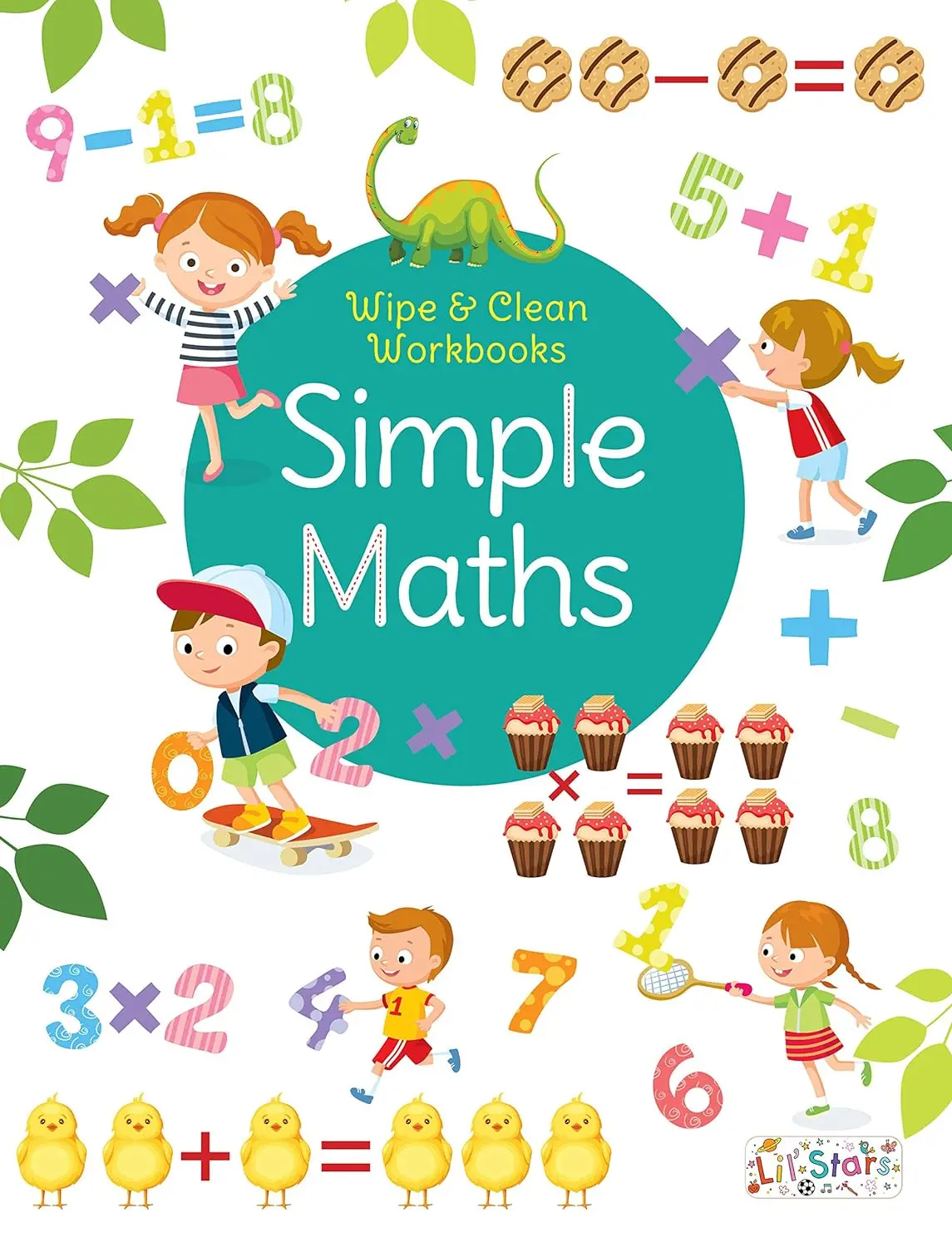 Pegasus Simple Maths - Wipe & Clean Workbook With Free Pen 1