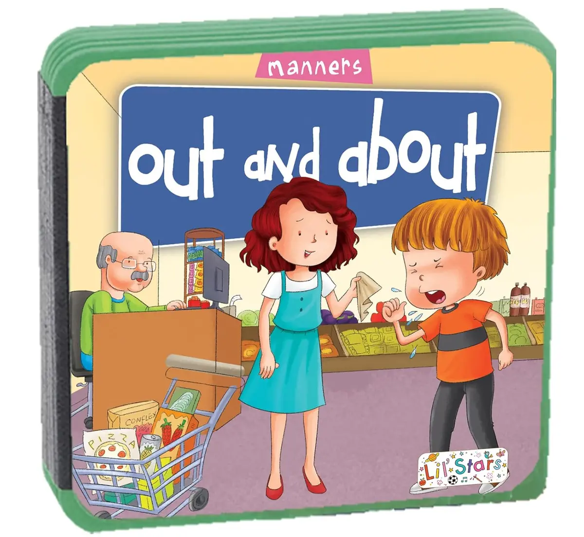 Pegasus Manners - Out And About Foam Early Learning Books For Kids 1